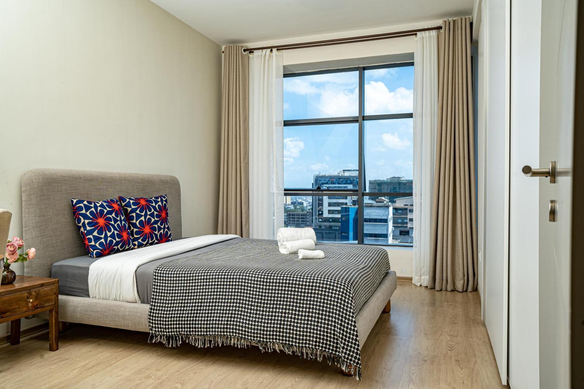 Elite One Bedroom Apartment,Swimming Pool, Gym, Workspace ,Wonderiss Homes Close Proximity To Gtc, Jw Mariott And Kempinski Nairobi Extérieur photo