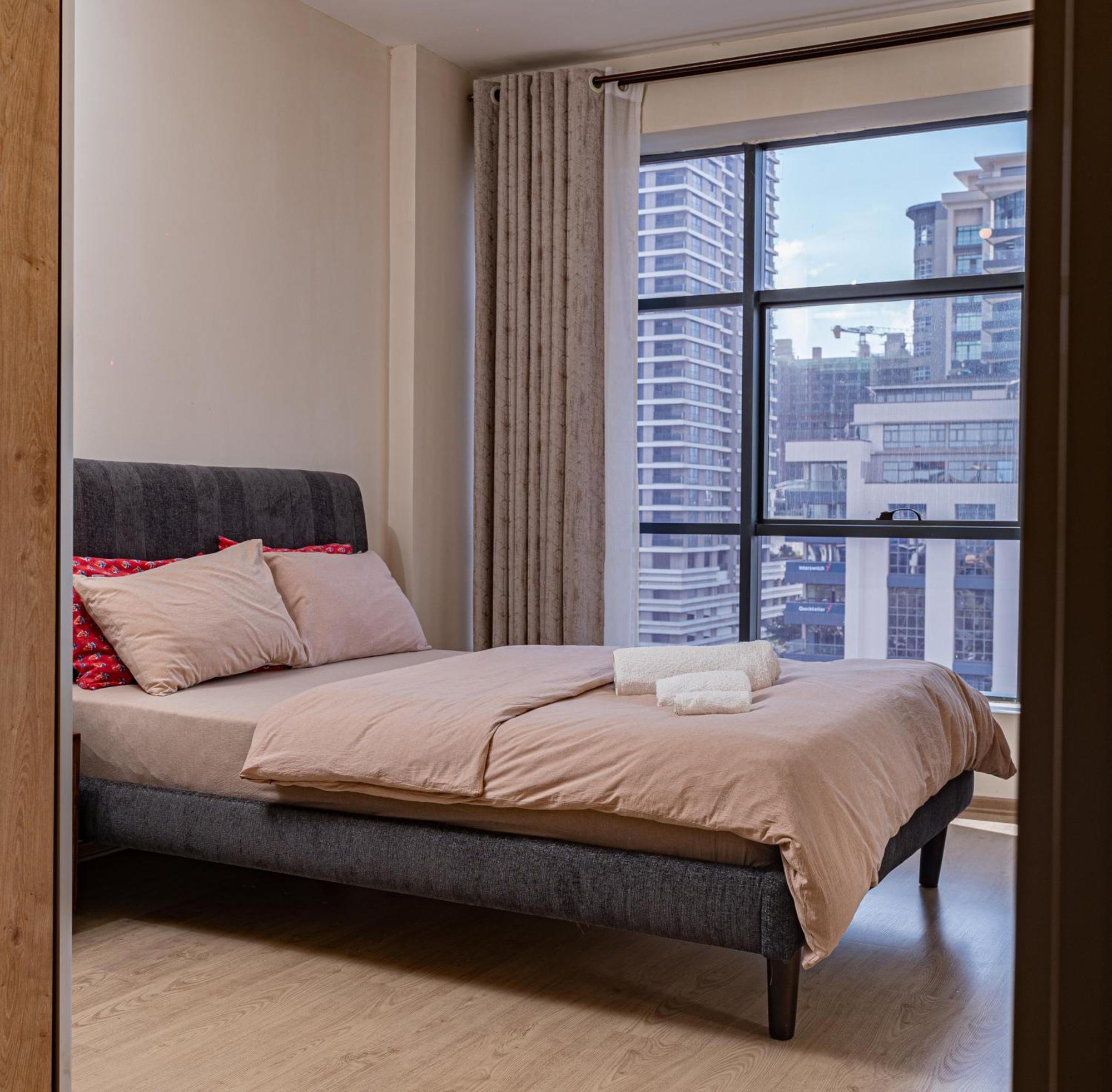 Elite One Bedroom Apartment,Swimming Pool, Gym, Workspace ,Wonderiss Homes Close Proximity To Gtc, Jw Mariott And Kempinski Nairobi Extérieur photo